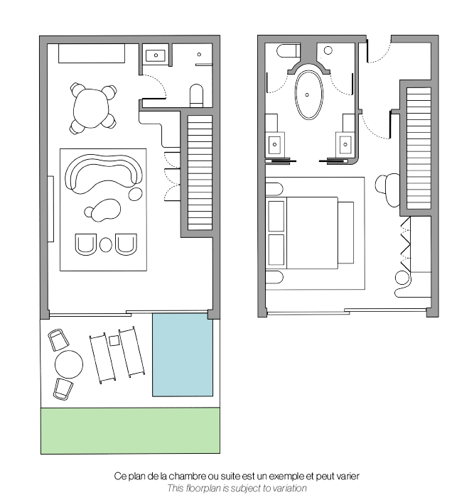 The Maybourne Riviera - Grand Infinity Pool Duplex Suite (Corniche Duplex Suite) furniture.png